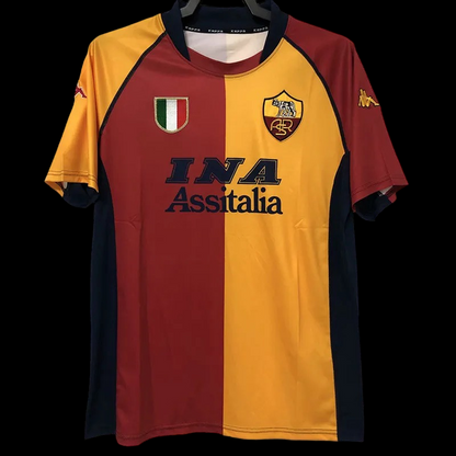 Maillot Domicile Roma Retro 2001/2002