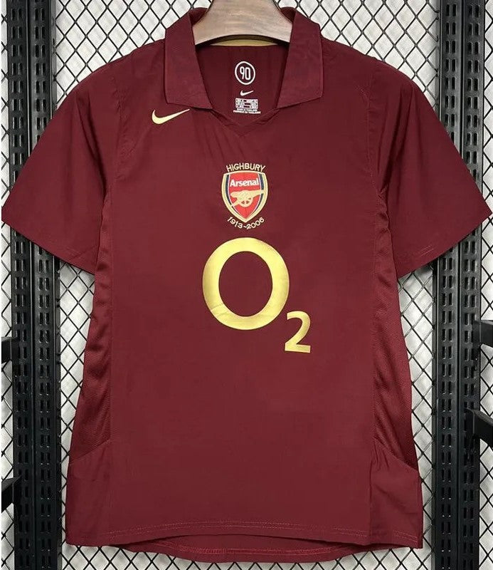 Maillot Arsenal Retro 2005/2006