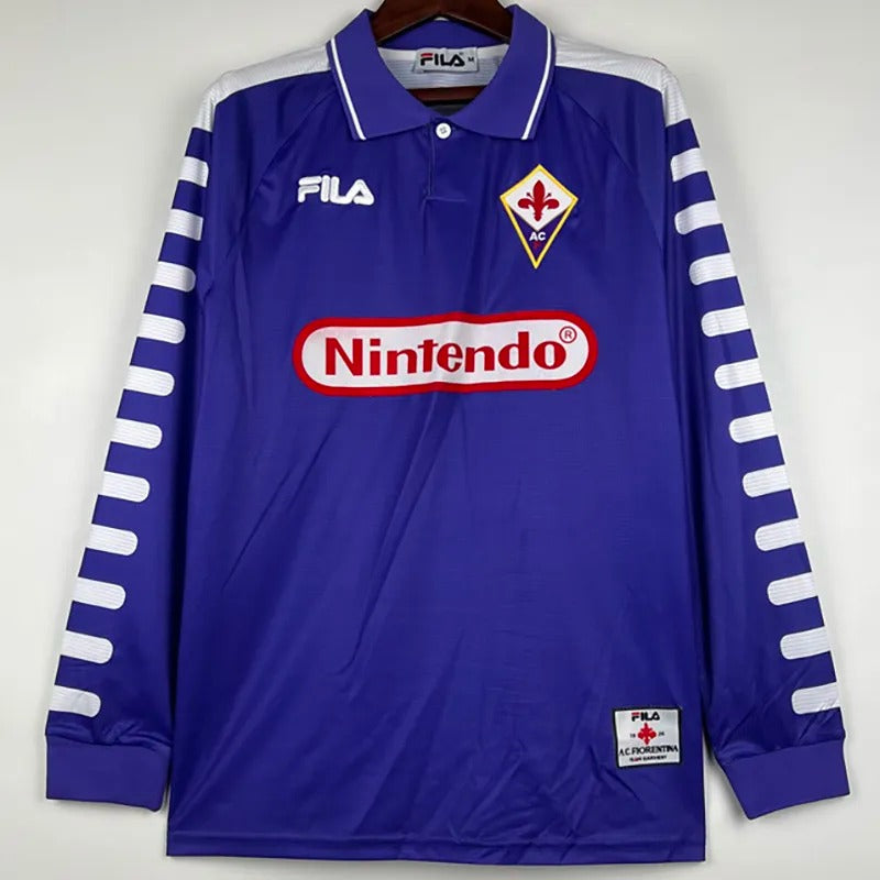 Maillot Domicile Fiorentina Manches Longues Retro 1998/1999