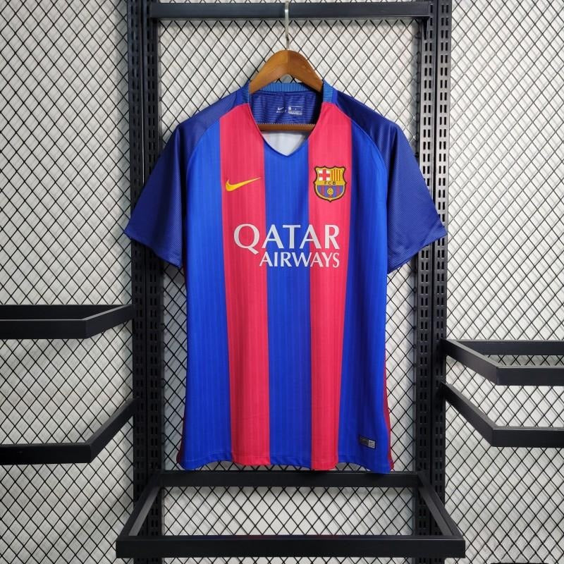 Maillot Domicile FC Barcelone Retro 2016/2017