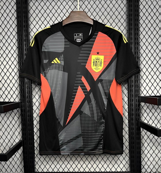 Maillot Gardien Noir Espagne 24/25