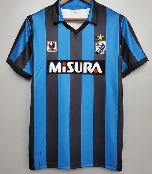 Maillot Extérieur Inter Millan Retro 1989/1990