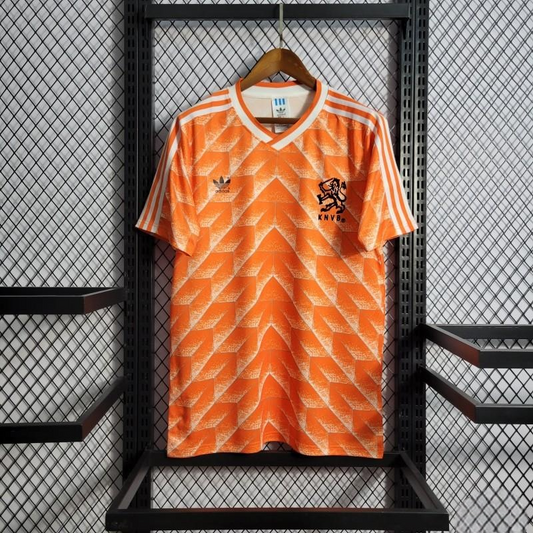 Maillot Domicile Pays-Bas Retro 1988