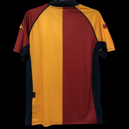 Maillot Domicile Roma Retro 2001/2002