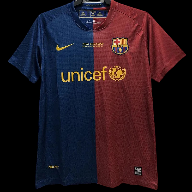 Maillot Domicile FC Barcelone Finale LDC Retro 2008/2009