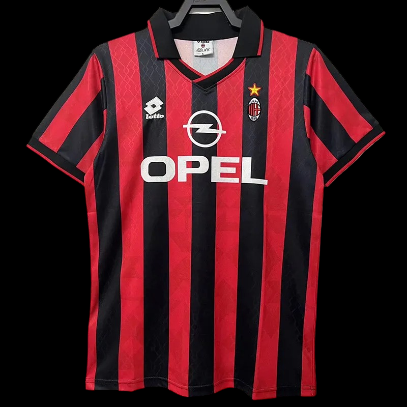 Maillot Domicile Ac Milan Retro 1995/1996