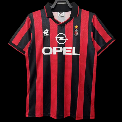 Maillot Domicile Ac Milan Retro 1995/1996