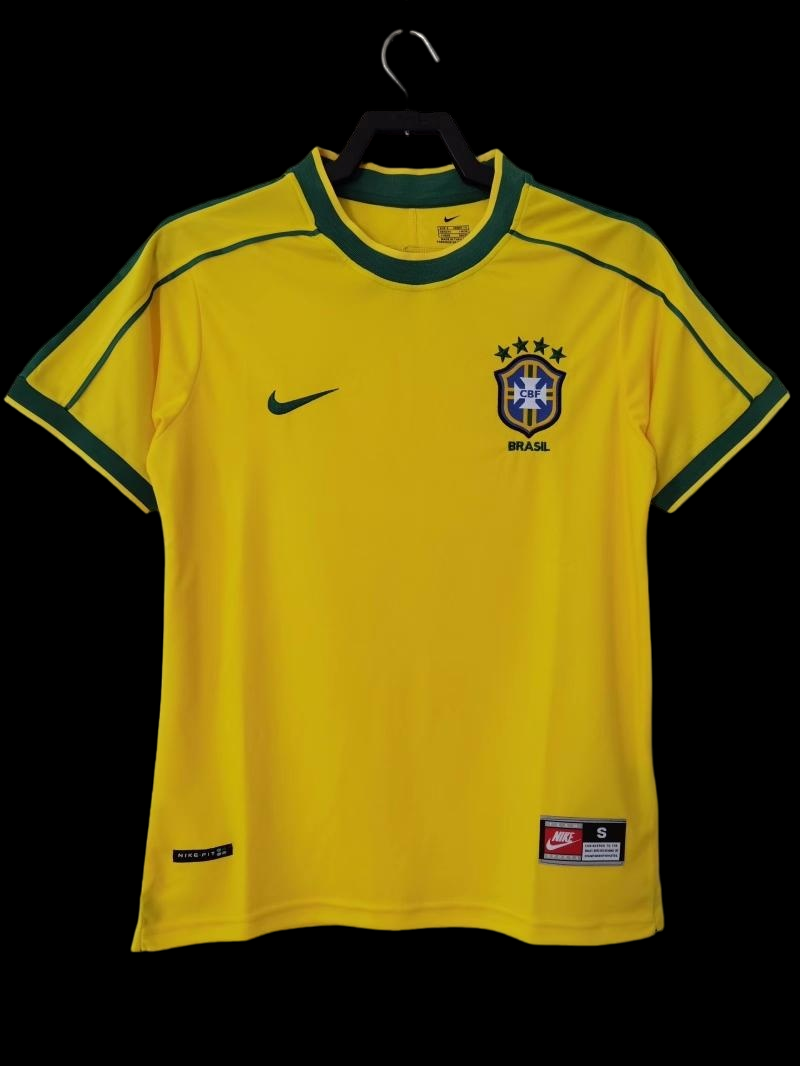 Maillot Domicile Brésil Retro 1998