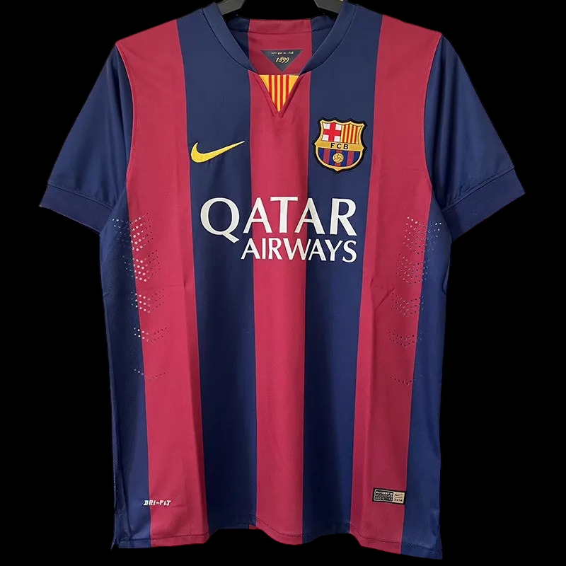 Maillot Domicile FC Barcelone Retro 2014/2015