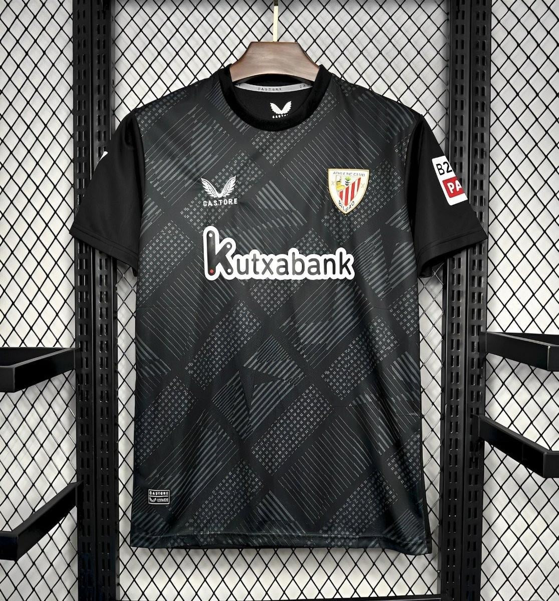 Maillot Gardien Noir Athletic Bilbao 24/25