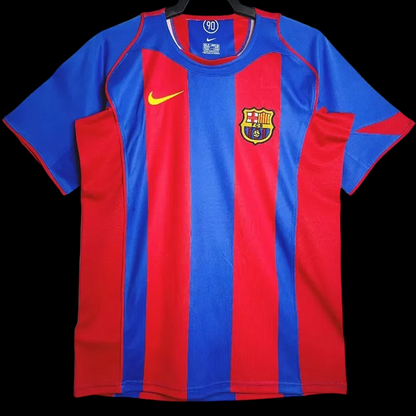 Maillot Domicile FC Barcelone Retro 2004/2005