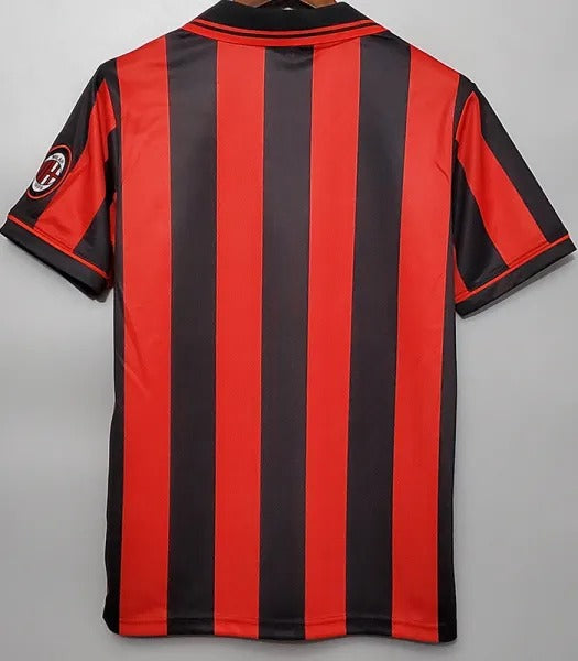 Maillot Domicile Ac Milan Retro 1996/1997