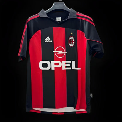 Maillot Domicile Ac Milan Retro 2001/2002