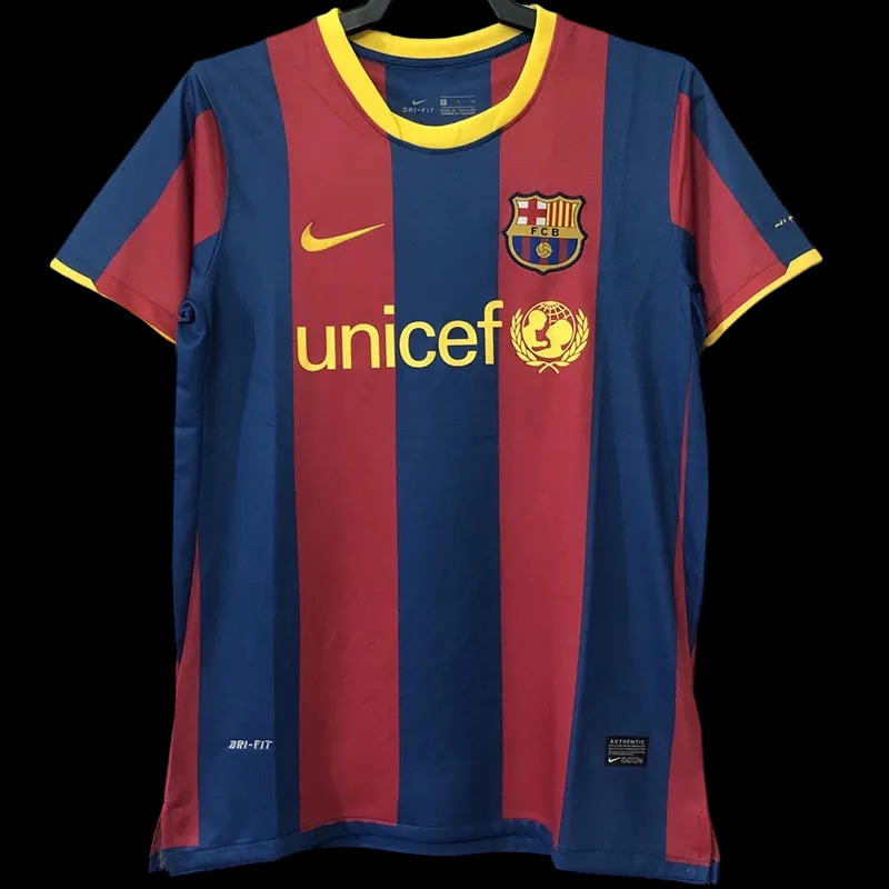 Maillot Domicile FC Barcelone Retro 2010/2011