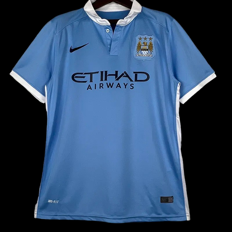 Maillot Domicile Retro Man CIty 2015/2016