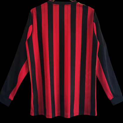 Maillot Domicile Ac Milan Manches Longues Retro 2013/2014