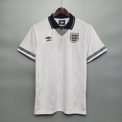 Maillot Domicile Angleterre Retro 1990