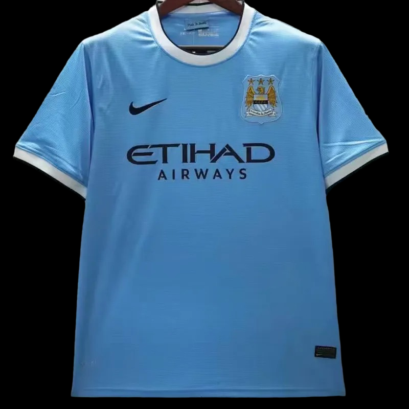 Maillot Domicile Man City Retro 2013/2014