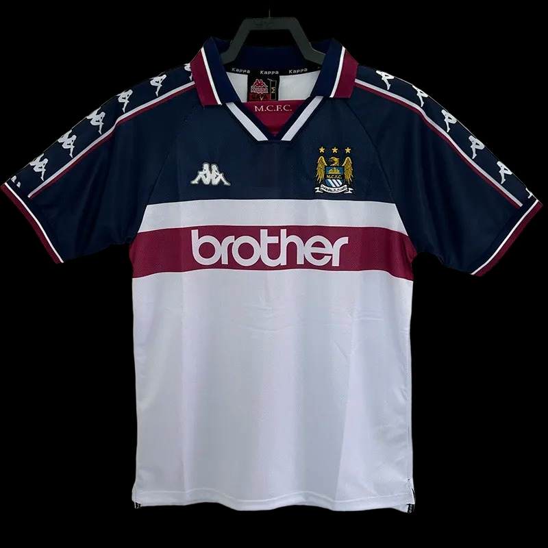 Maillot Extérieur Man City Retro 1997/1998