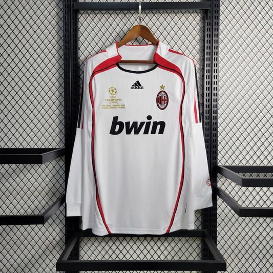 Maillot Extérieur Ac Milan Manches Longues Retro 2006/2007