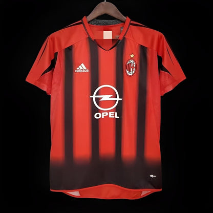 Maillot Domicile Ac Milan Retro 2004/2005