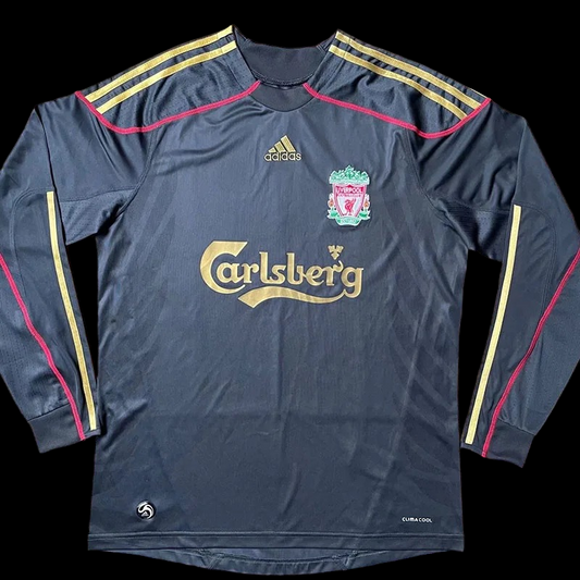 Maillot Extérieur Liverpool Manches Longues Retro 2009/2010