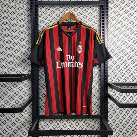 Maillot Domicile Ac Milan Retro 2013/2014