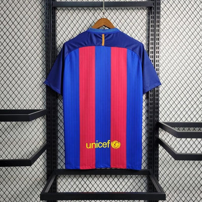 Maillot Domicile FC Barcelone Retro 2016/2017