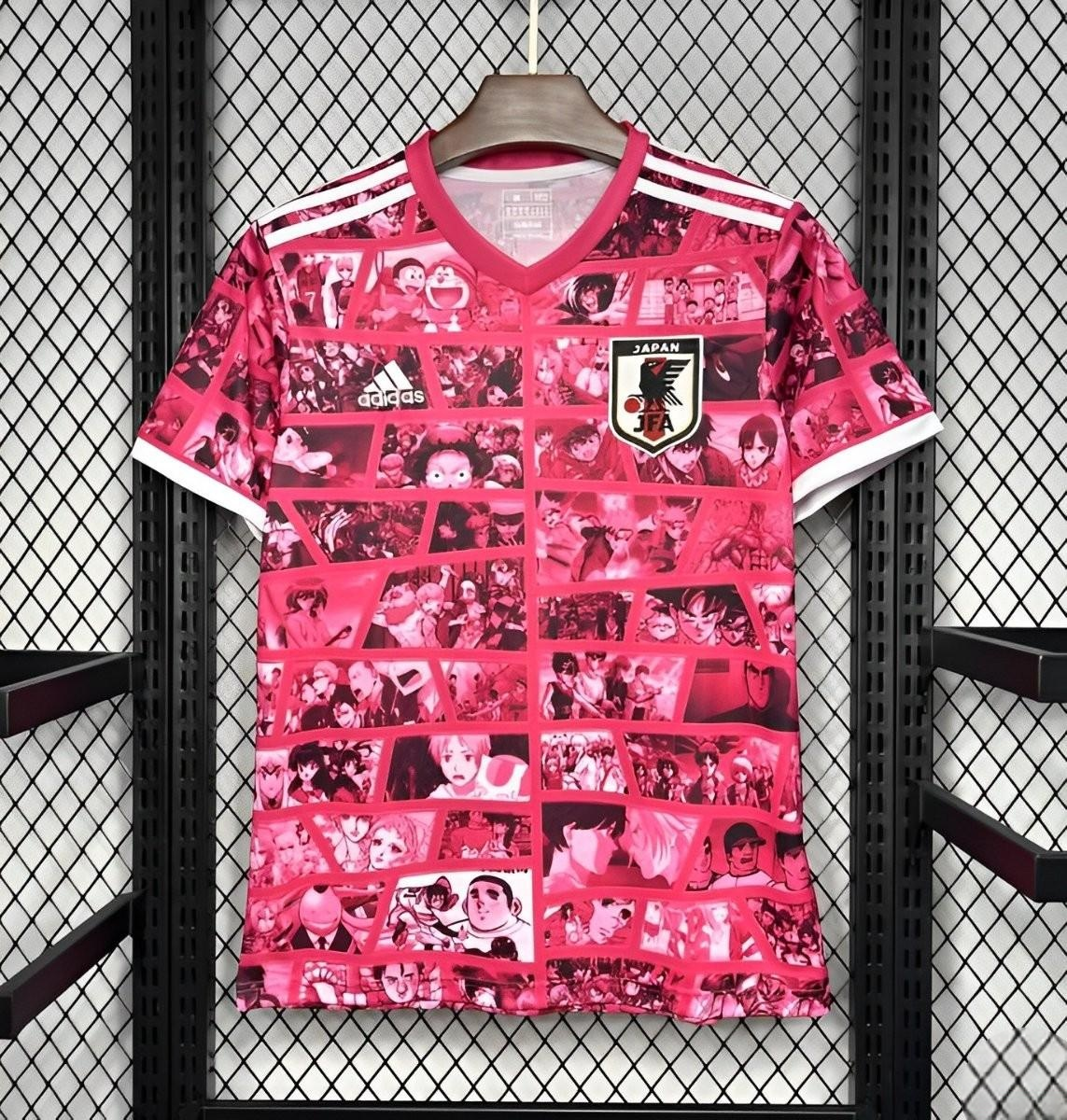 Maillot Animé Rose Japon 24/25