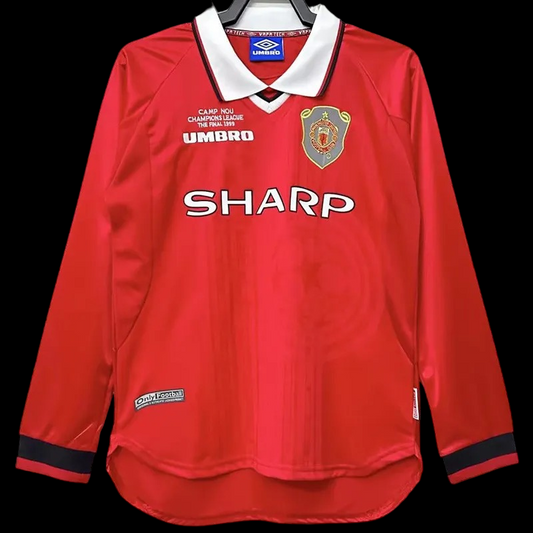 Maillot Manches Longues Retro Man U 1999