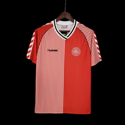 Maillot Domicile Danemark Retro 1986