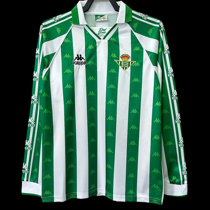 Maillot Domicile Real Betis Retro Manches Longues 1995/1996