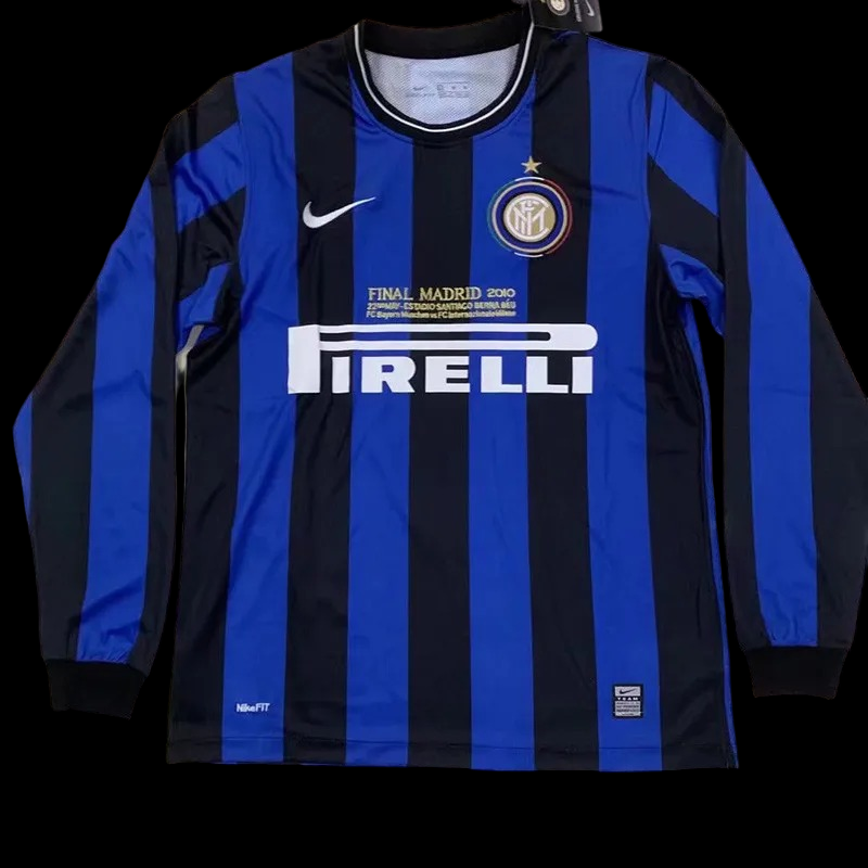 Maillot Domicile Inter Milan Finale LDC Manches Longues Retro 2009/2010