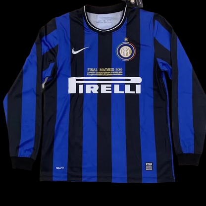 Maillot Domicile Inter Milan Finale LDC Manches Longues Retro 2009/2010