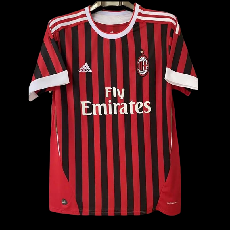 Maillot Domicile Ac Milan Retro 2011/2012