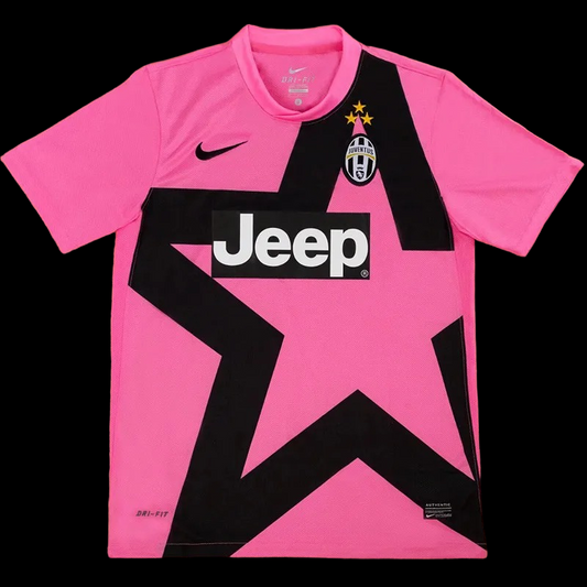 Maillot Rose Extérieur Juventus Retro 2012/2013