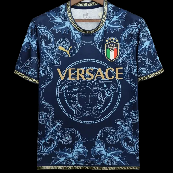 Maillot Concept Bleu Versace X Italie 23/24