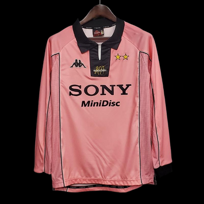 Maillot Extérieur Juventus Manches Longues Retro 1997/1998